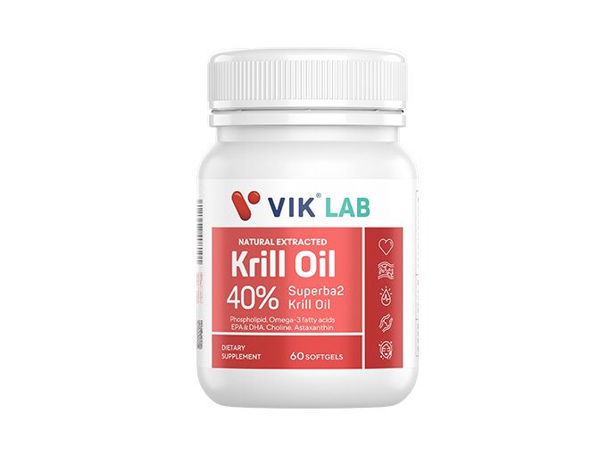VIKlab拼多多40%磷虾油1